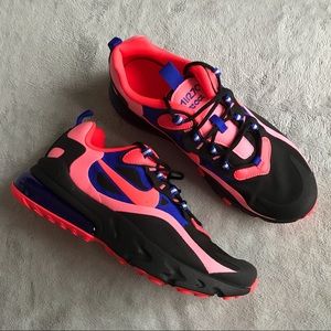 Nike Air Max 270 React Sunset Pulse Sneaker Shoe